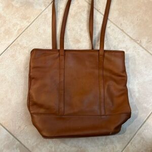 Ladies handbag leather